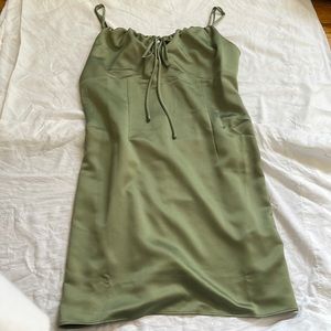 Forever 21 sage green dress size medium